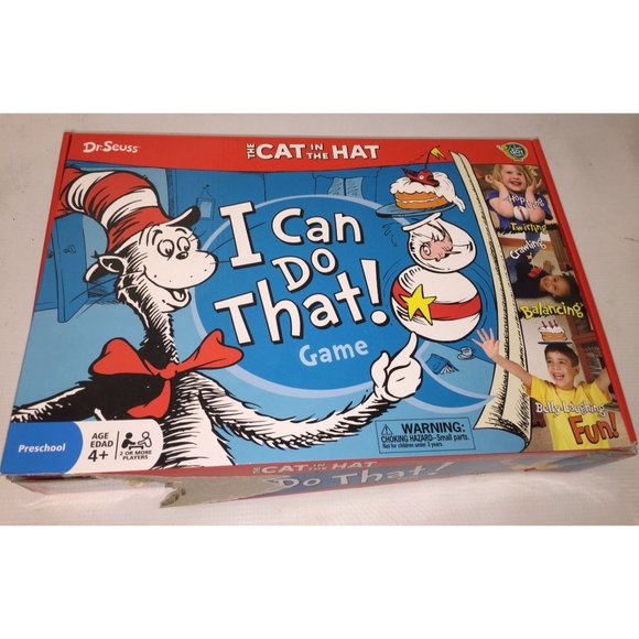 Dr. Seuss The Cat in the Hat "I Can Do That!'' Game - Picture 1 of 13